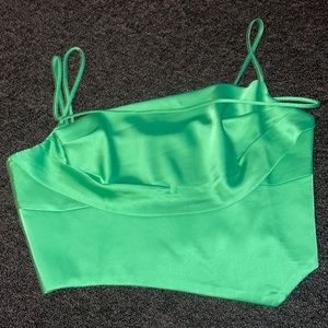 She stands out bustier